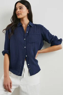 Vrouwen Rails Ellis Overhemd - Indigo