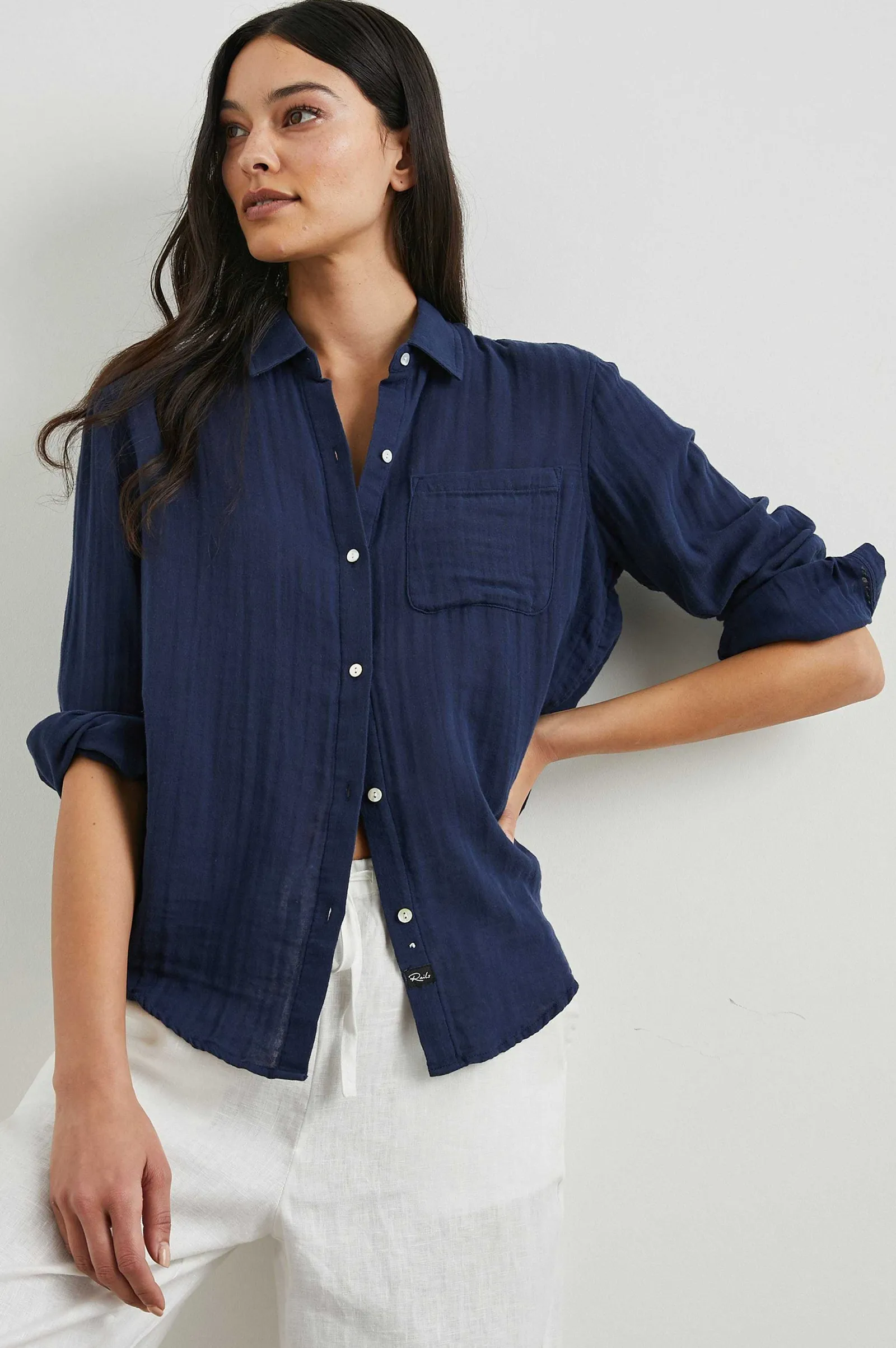 Vrouwen Rails Ellis Overhemd - Indigo