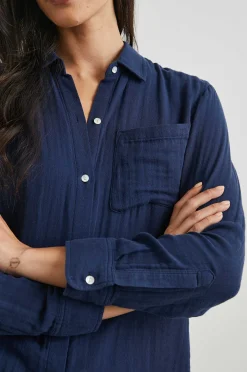Vrouwen Rails Ellis Overhemd - Indigo