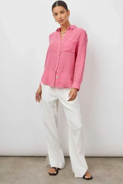 Vrouwen Rails Ellis Overhemd - Malibu Roze