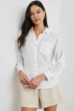 Vrouwen Rails Ellis Overhemd - Wit