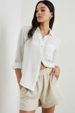 Vrouwen Rails Ellis Overhemd - Wit