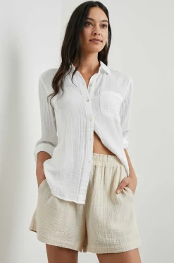 Vrouwen Rails Ellis Overhemd - Wit