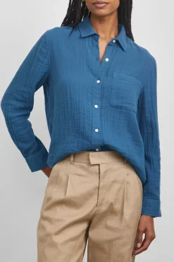 Vrouwen Rails Ellis Shirt - Diepzee