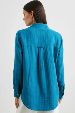 Vrouwen Rails Ellis Shirt - Turkse Tegel