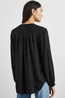 Vrouwen Rails Eloise Top - Onyx Lurex