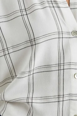 Vrouwen Rails Eloise Top - Sneeuw Onyx Goud Lurex
