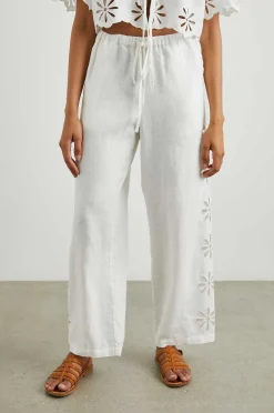 Vrouwen Rails Emmie Pant - Wit Oogje