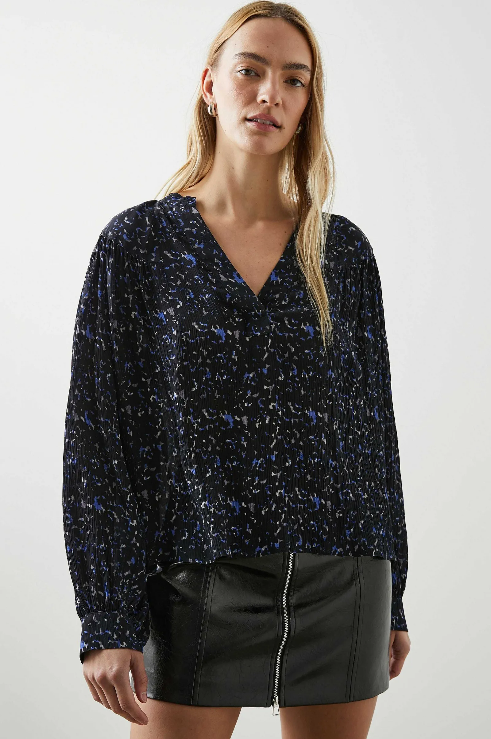 Vrouwen Rails Fable Top - Kobalt Statisch