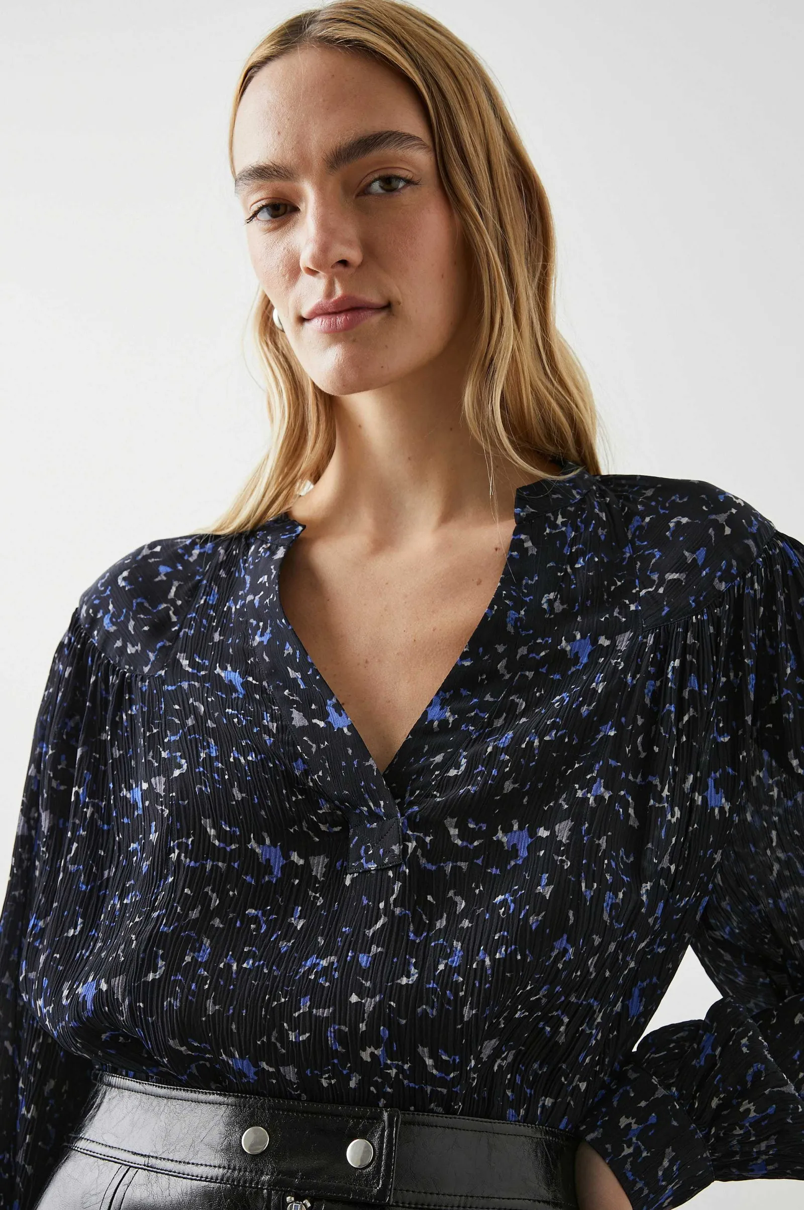 Vrouwen Rails Fable Top - Kobalt Statisch