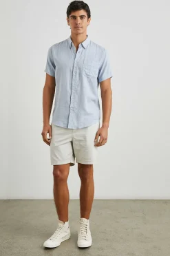 Heren Rails Fairfax Overhemd - Blauw Melange