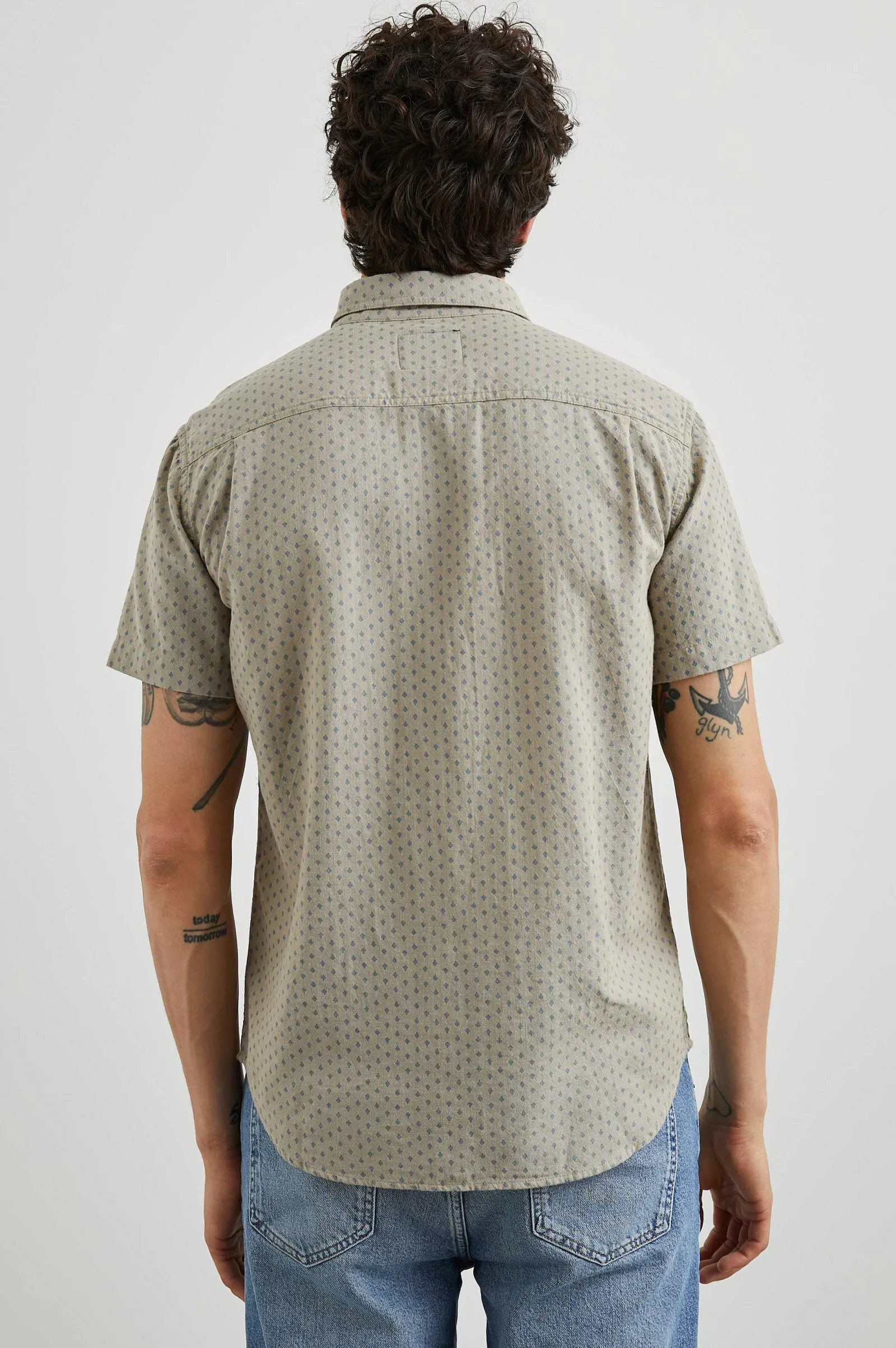 Heren Rails Fairfax Overhemd - Polygon Micro Quinoa