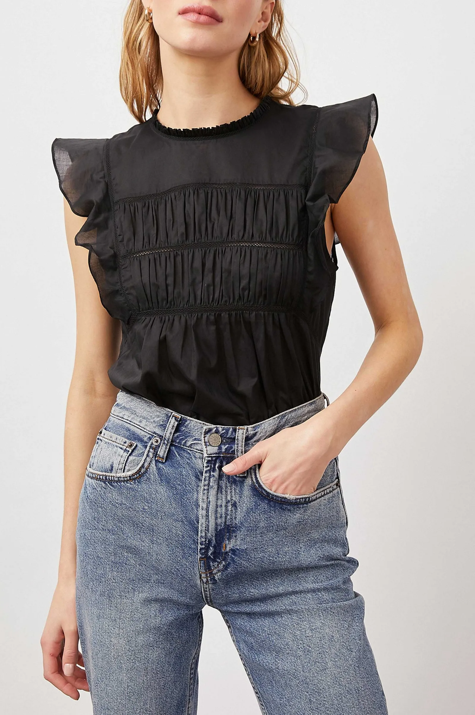 Vrouwen Rails Filomena Top - Waar Zwart