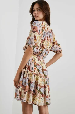 Vrouwen Rails Forella Jurk - Geschilderd Bloemen