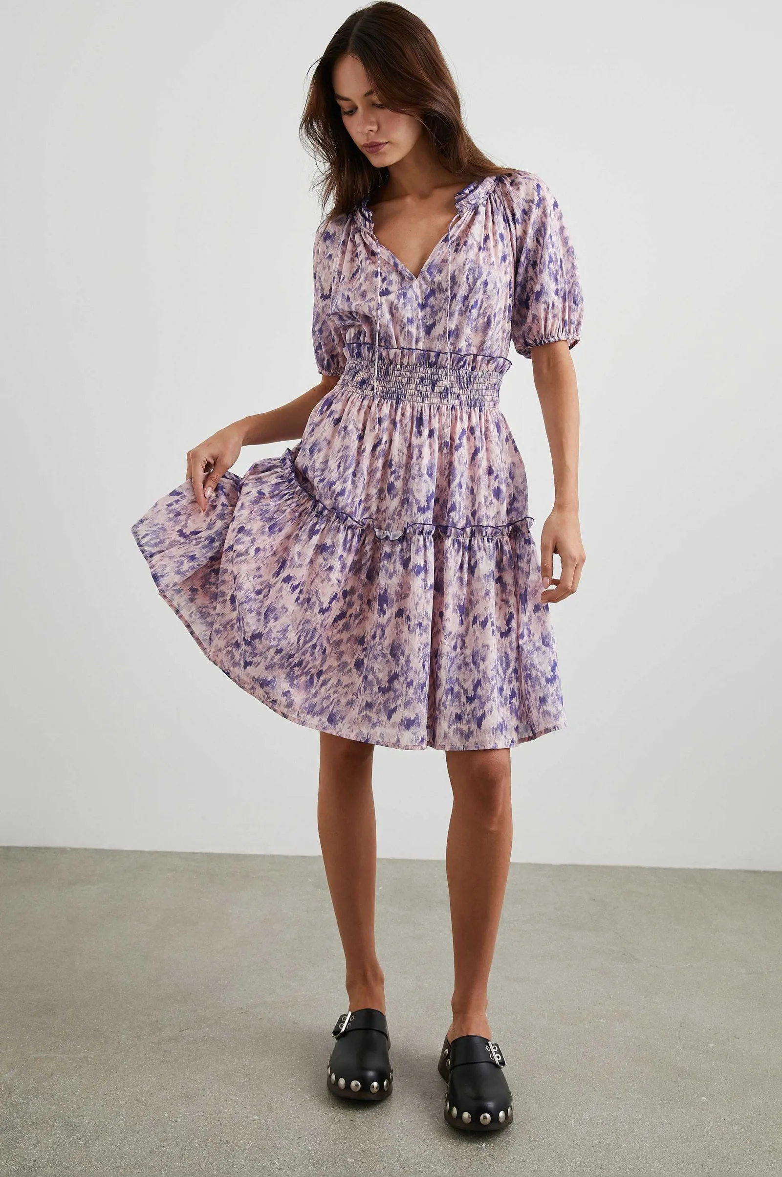 Vrouwen Rails Forella Jurk - Roze Ikat