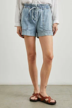 Vrouwen Rails Foster Kort - Faded Indigo