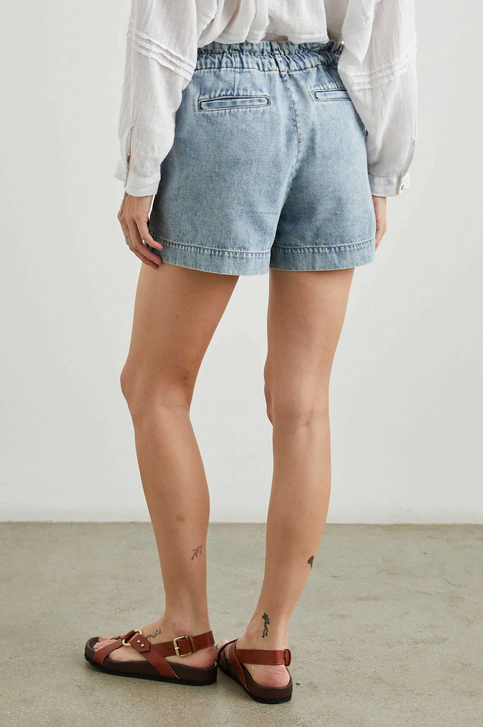 Vrouwen Rails Foster Kort - Faded Indigo