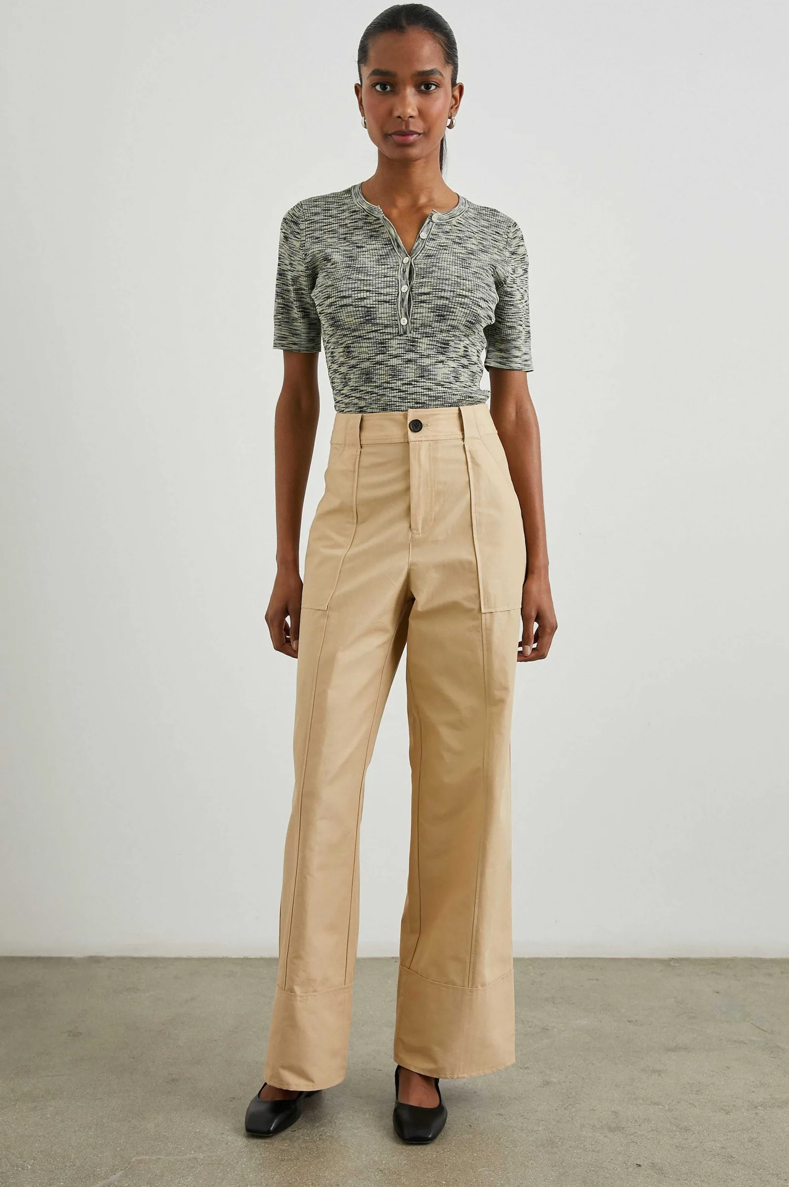 Vrouwen Rails Fran Pant - Khaki