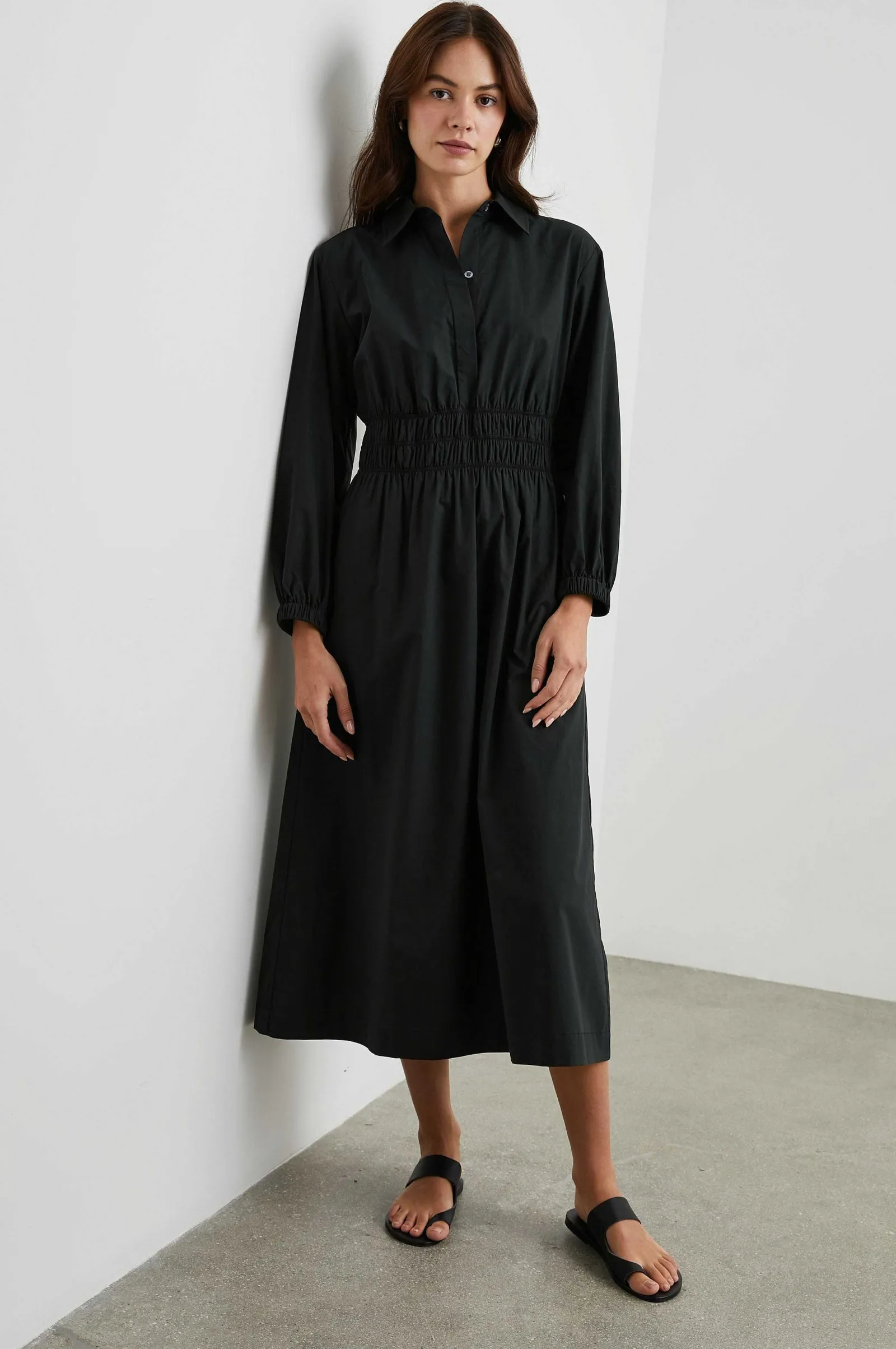 Vrouwen Rails Fraya Jurk - Zwart