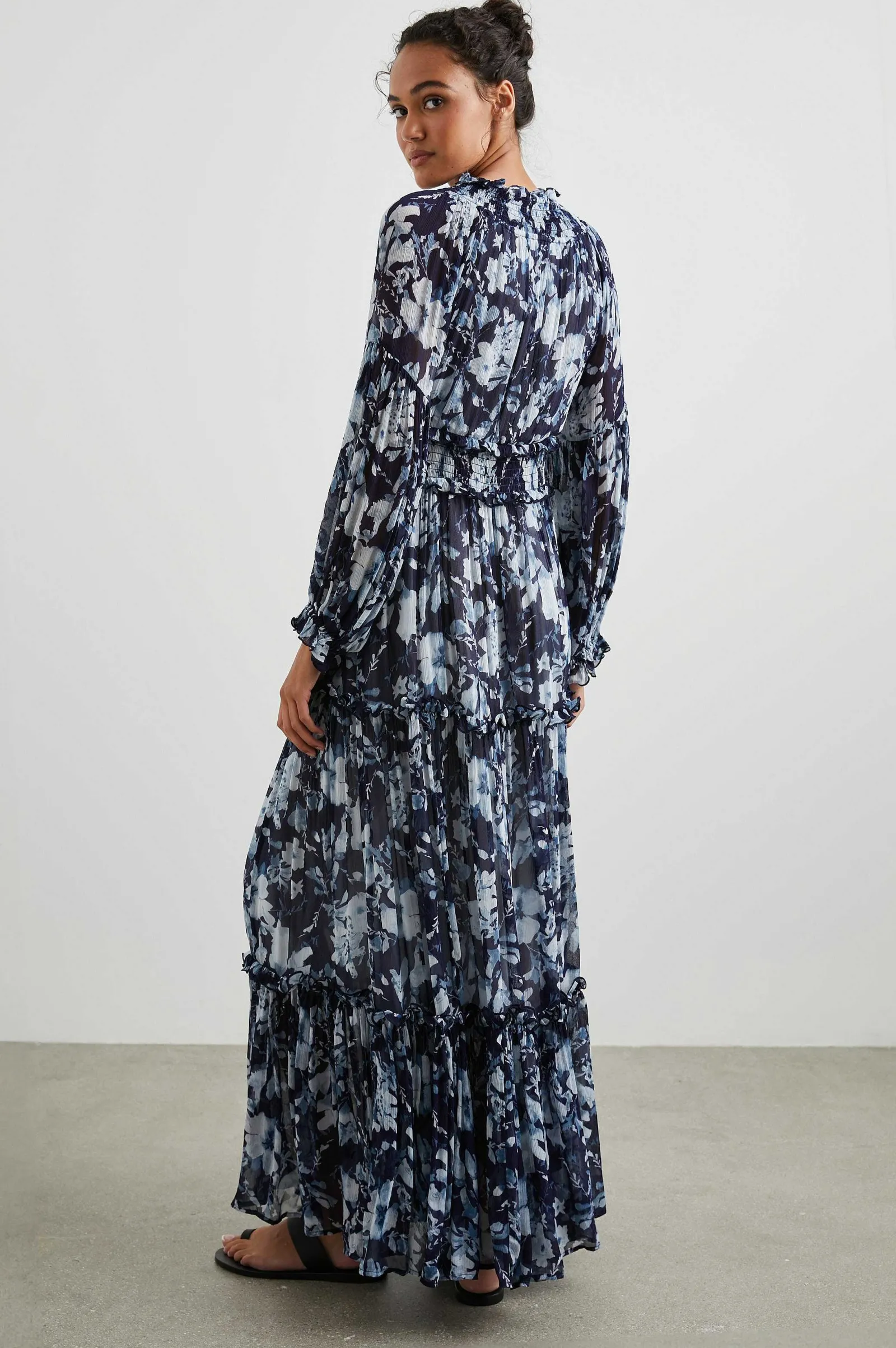 Vrouwen Rails Frederica Jurk - Indigo Bloesems