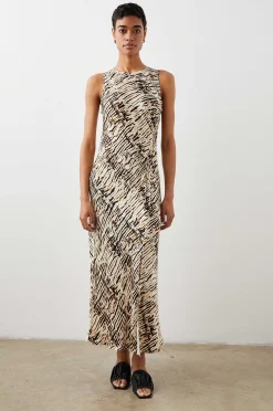 Vrouwen Rails Gabriella Jurk - Neutraal Ikat