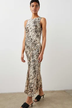 Vrouwen Rails Gabriella Jurk - Neutraal Ikat