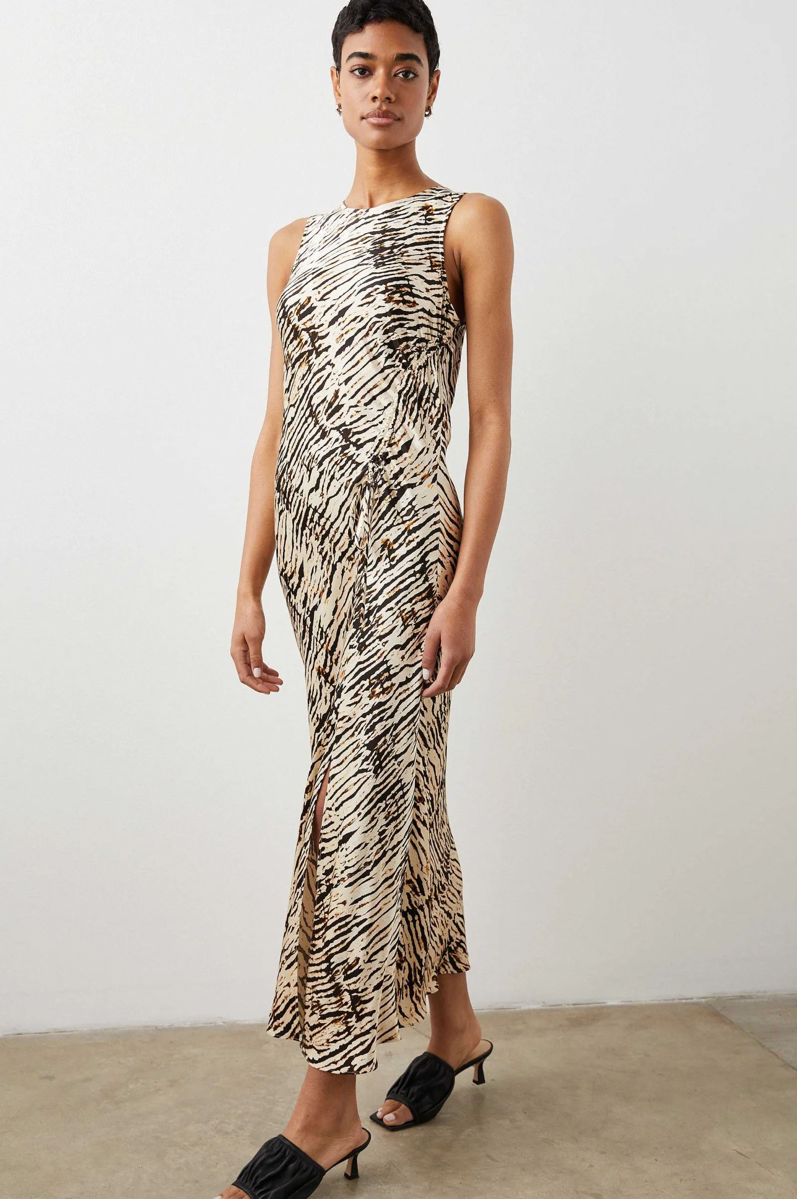 Vrouwen Rails Gabriella Jurk - Neutraal Ikat