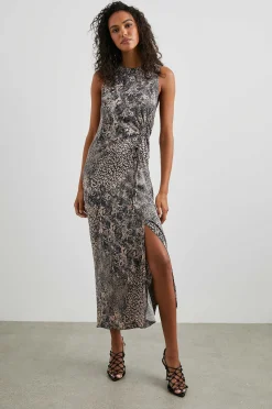 Vrouwen Rails Gabriella Jurk - Taupe Gemengd Dier