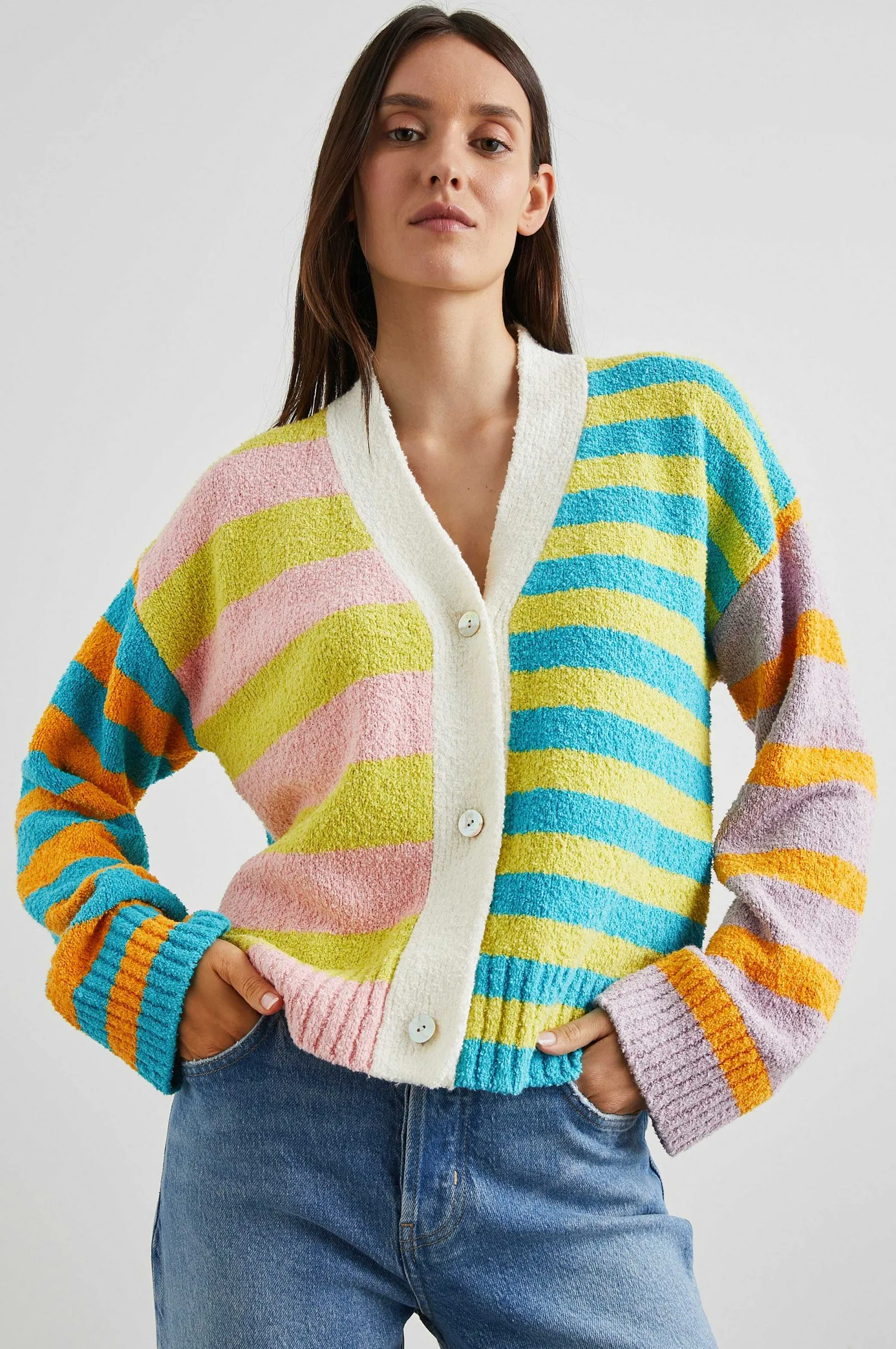 Vrouwen Rails Geneve Vest - Gemengde Streep