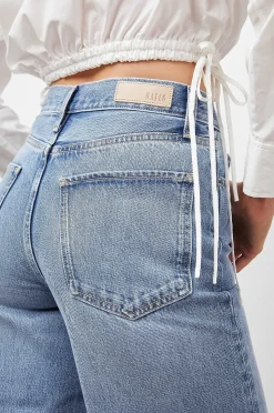 Vrouwen Rails Getty Wide Leg - Brezy Blauw Distress