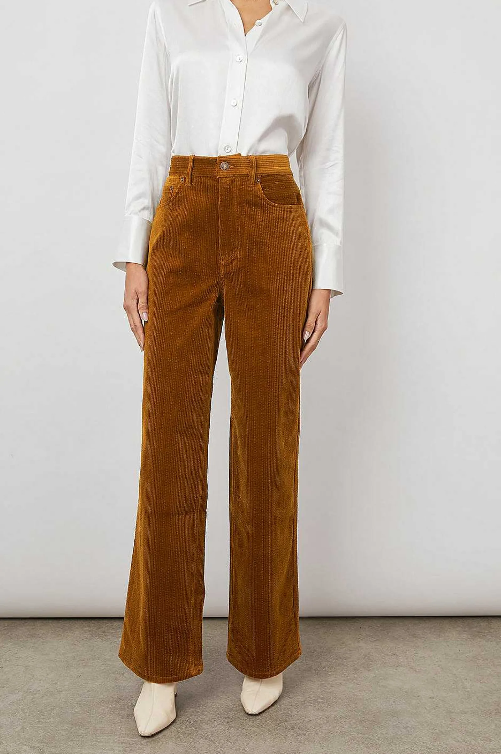 Vrouwen Rails Getty Wide Leg - Gemalen Kaneel