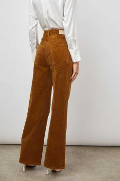 Vrouwen Rails Getty Wide Leg - Gemalen Kaneel