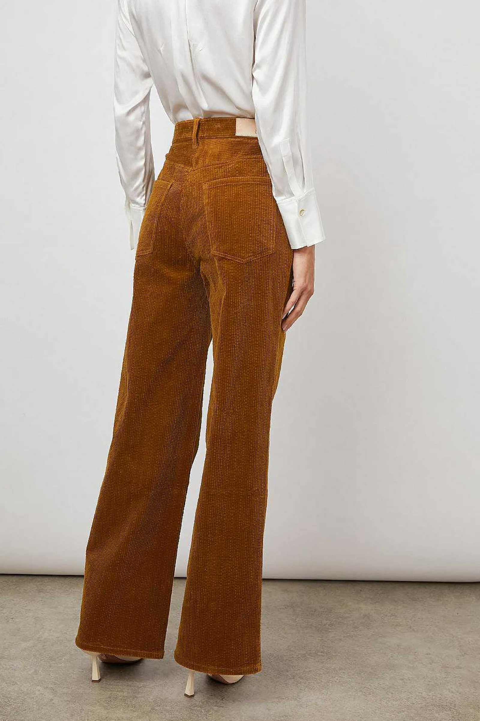Vrouwen Rails Getty Wide Leg - Gemalen Kaneel