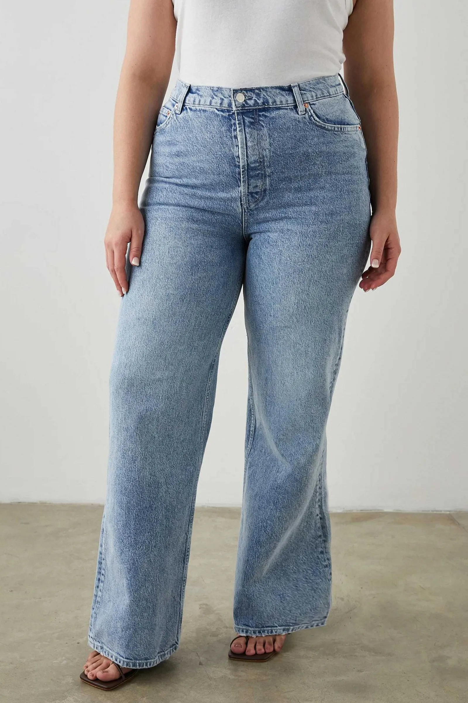 Vrouwen Rails Getty Wide Leg - Sneeuwvogel