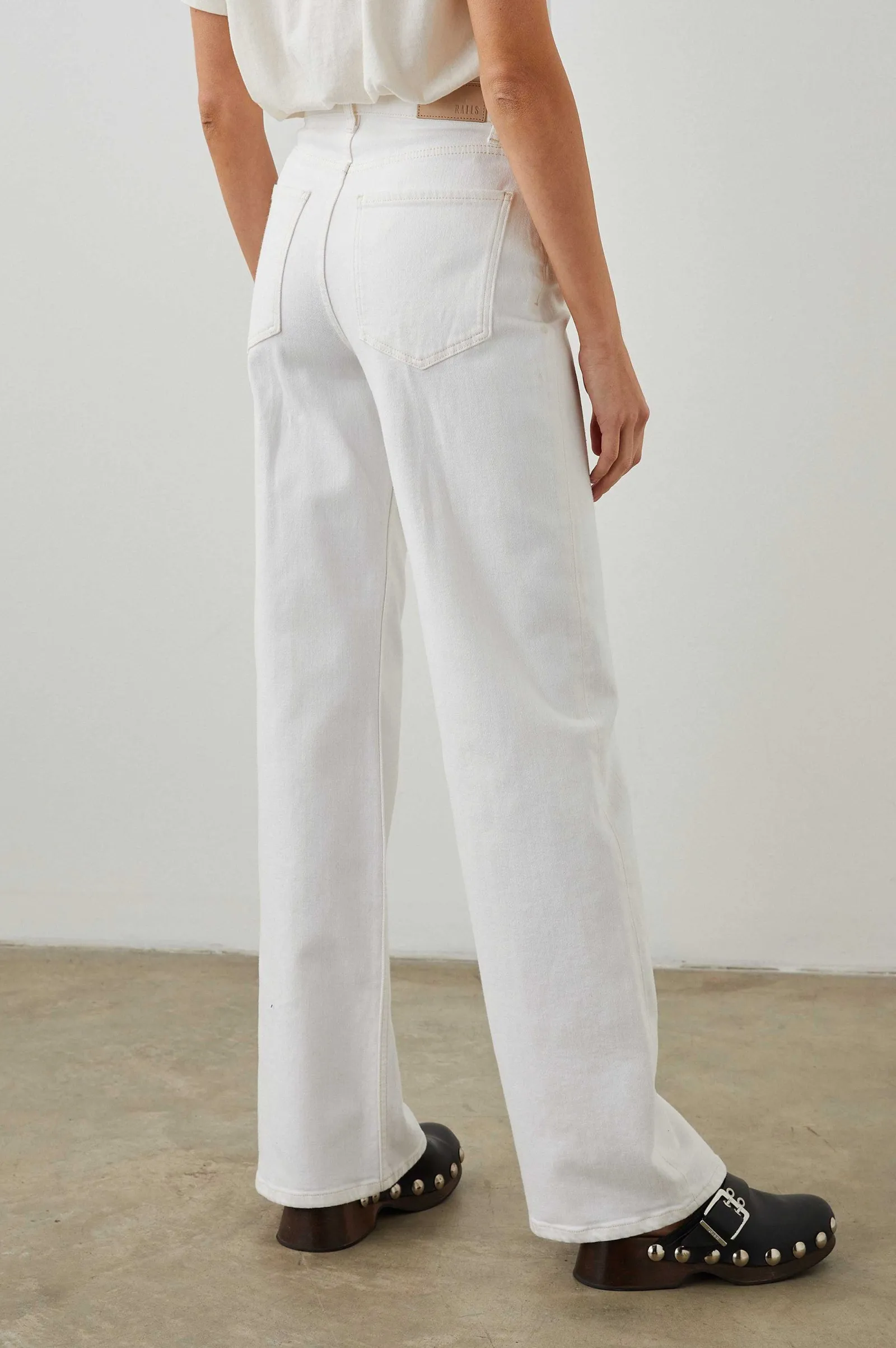 Vrouwen Rails Getty Wijde Leggen - Vintage Ecru