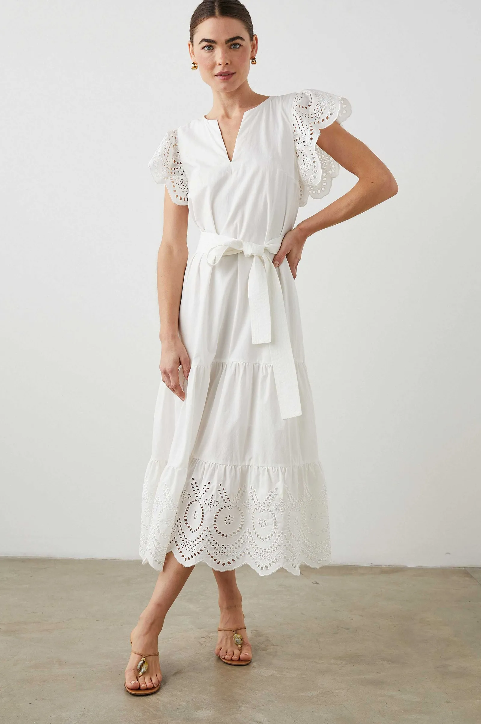 Vrouwen Rails Gia Jurk - Wit