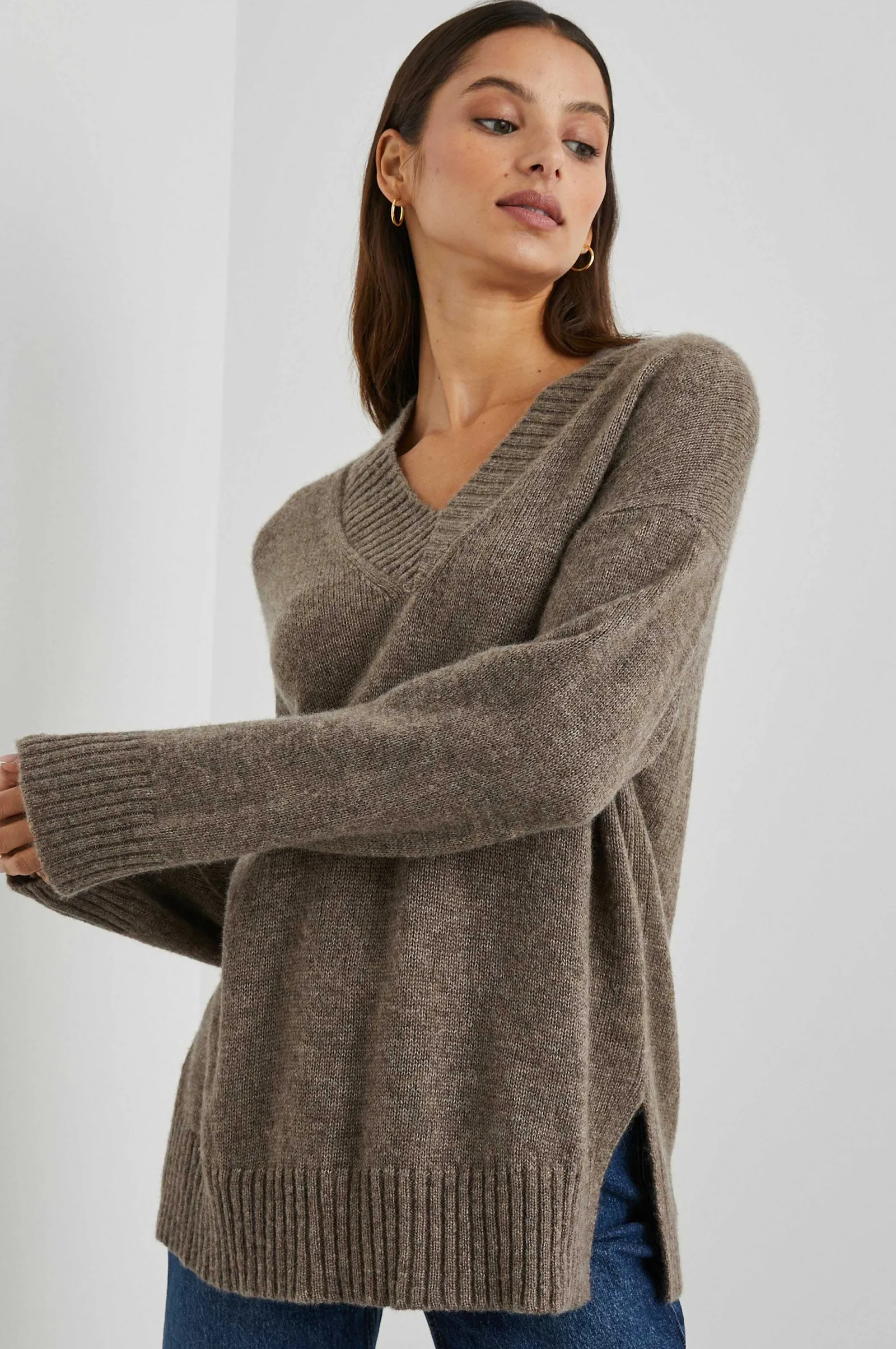 Vrouwen Rails Gisella Trui - Hazelnoot