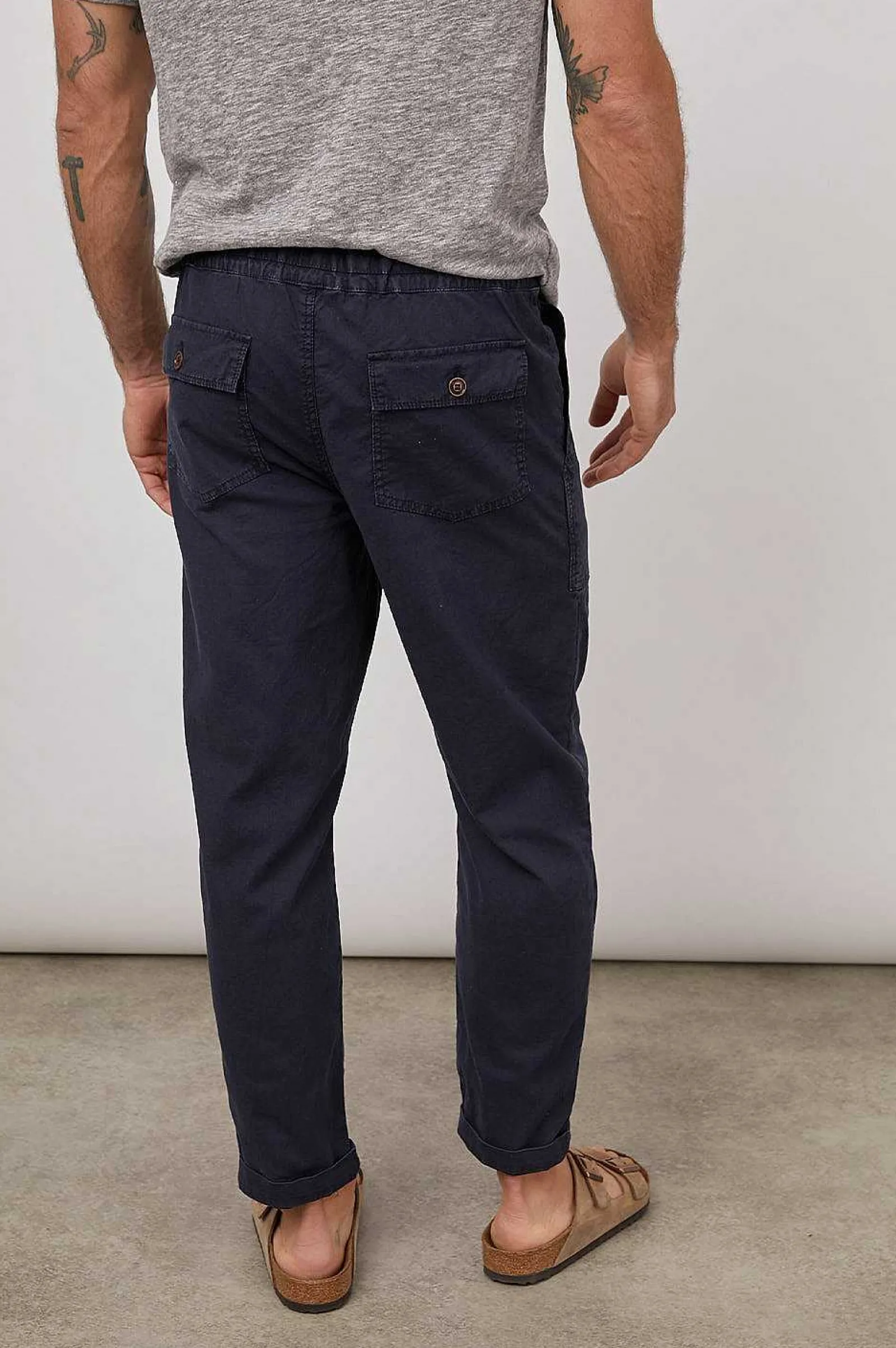 Heren Rails Gobi Broek - Faded Marine