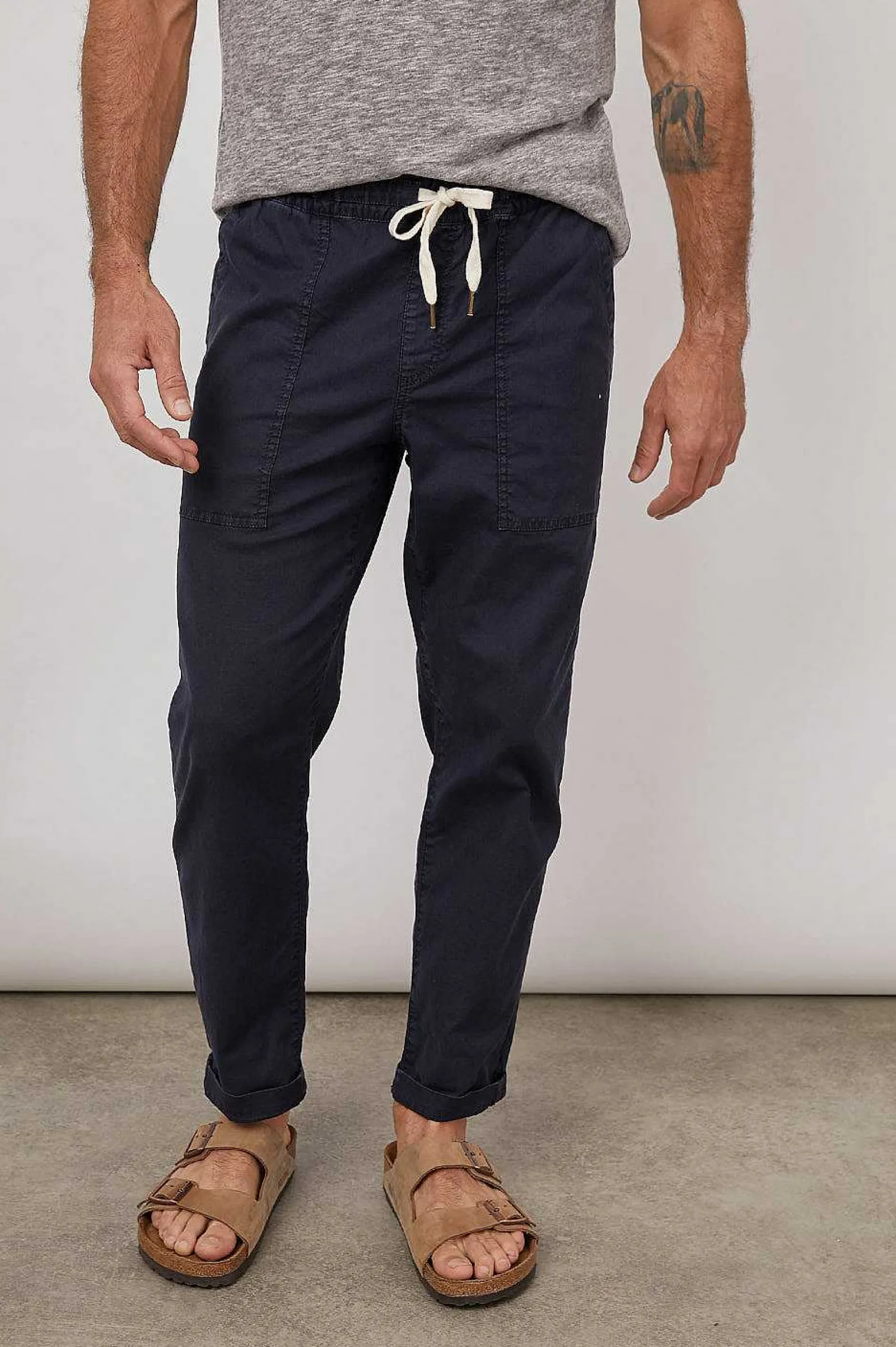 Heren Rails Gobi Broek - Faded Marine