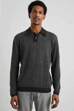 Heren Rails Greenwich Sweater - Twilight Ijs