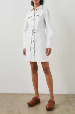 Vrouwen Rails Griffith Jurk - Zoutwit