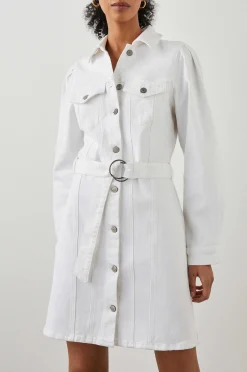 Vrouwen Rails Griffith Jurk - Zoutwit