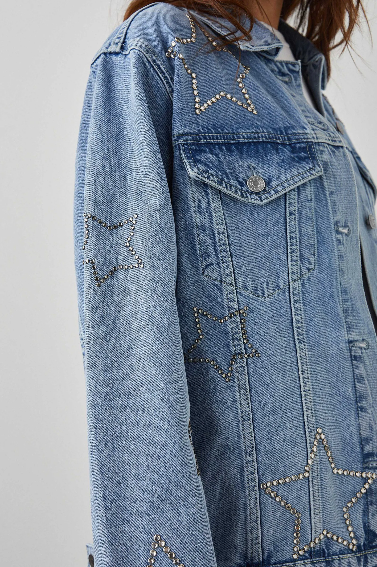 Vrouwen Rails Grove Boyfriend Truckerjas - Supernova