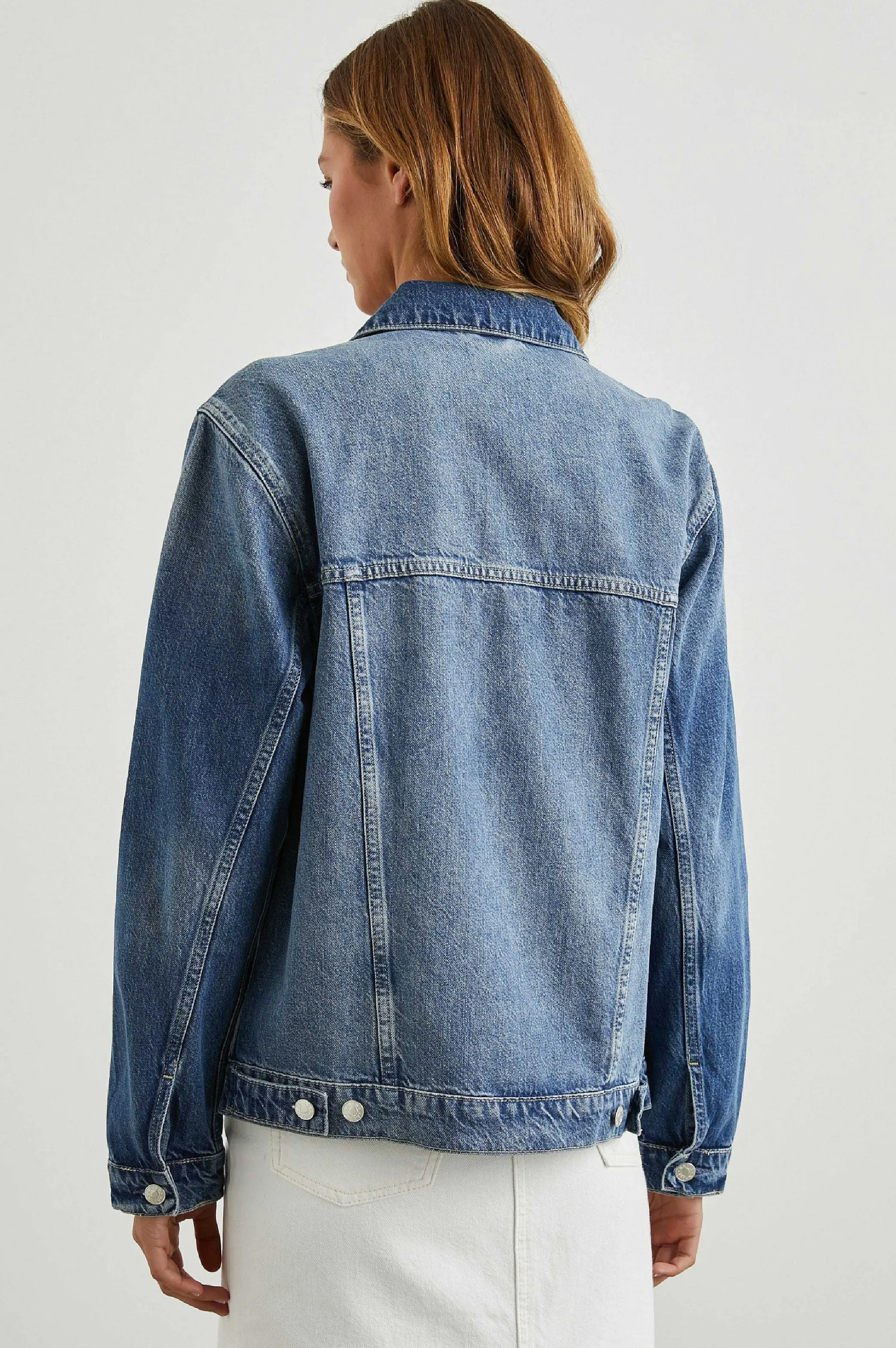Vrouwen Rails Grove Boyfriend Truckerjas - Indigo Haze