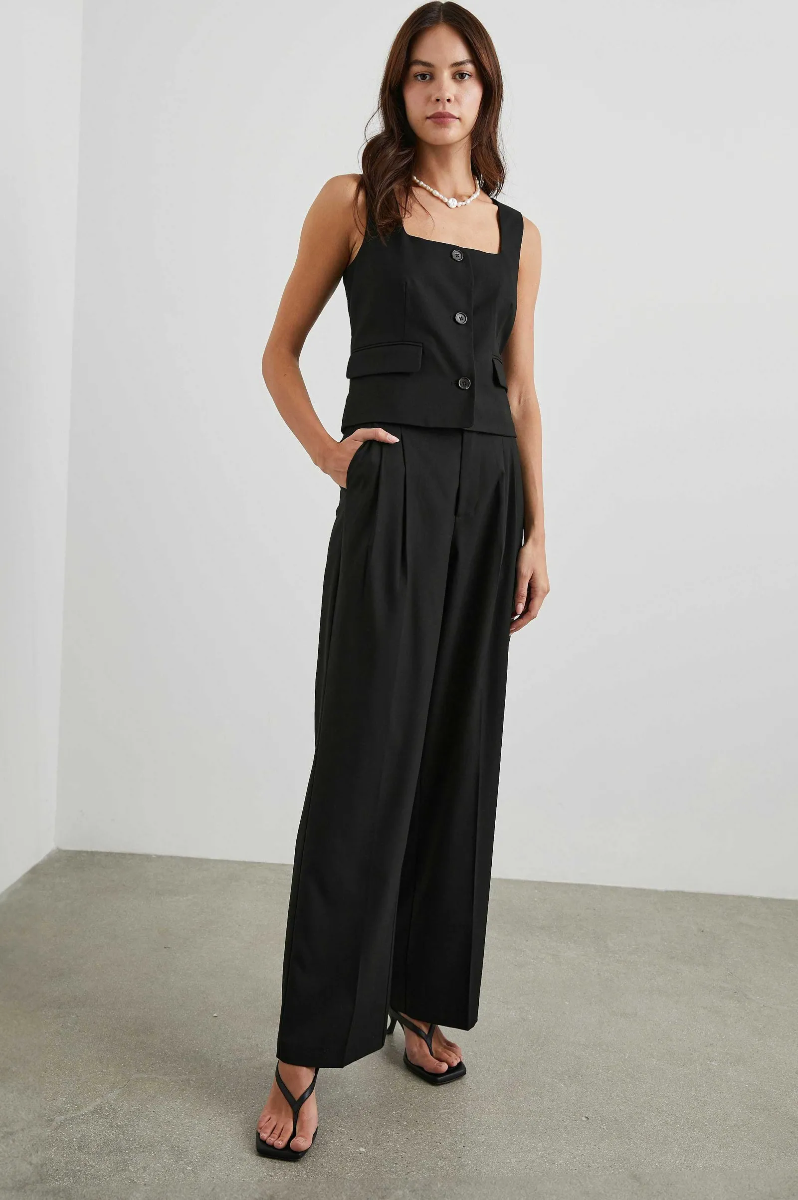 Vrouwen Rails Guilia Vest - Zwarte Twill