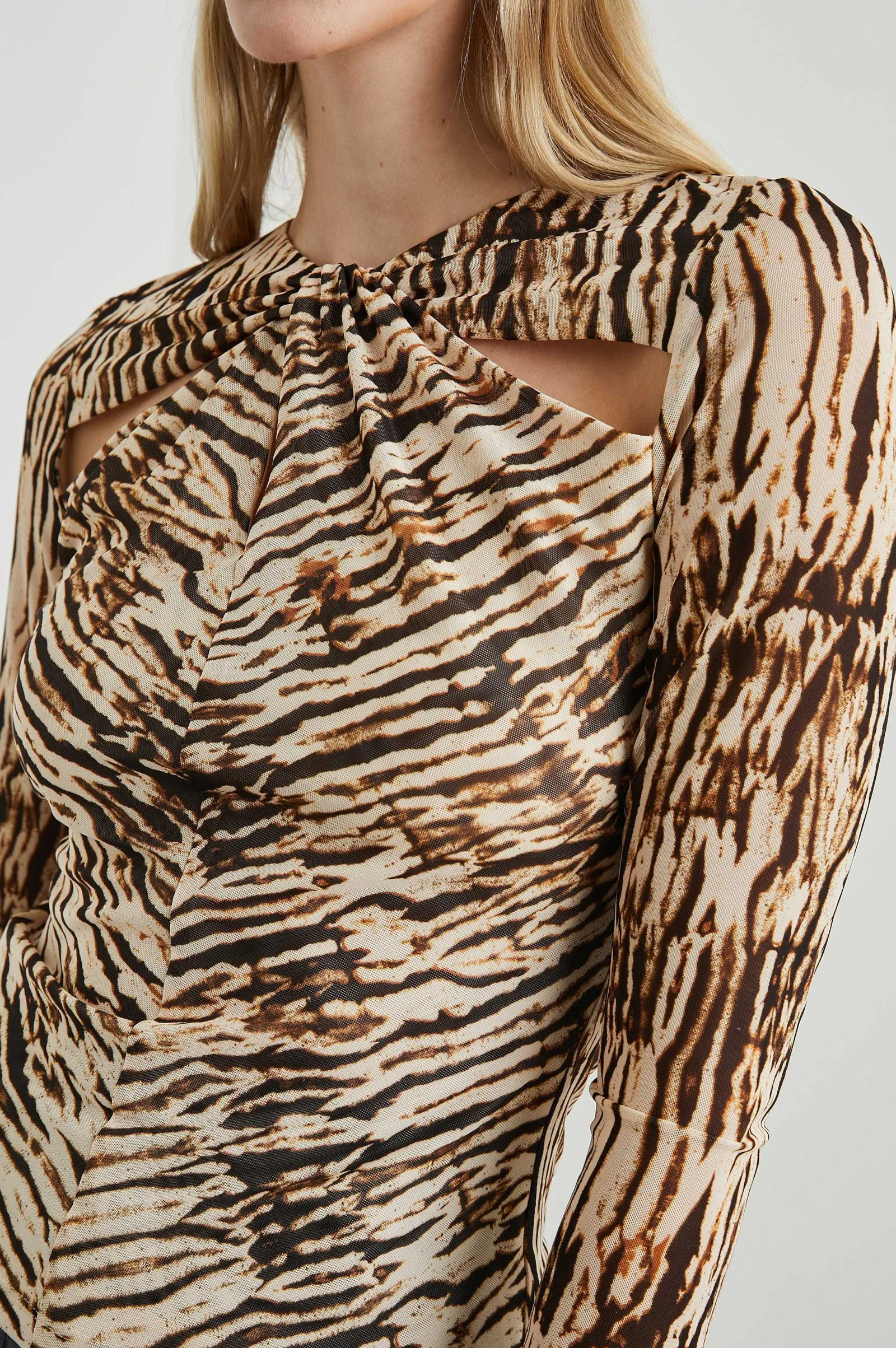 Vrouwen Rails Hana Top - Neutraal Ikat
