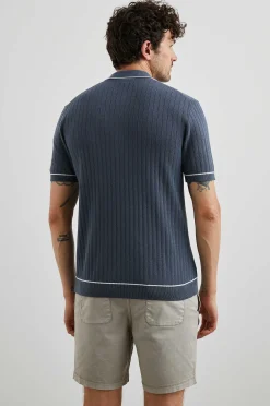 Heren Rails Hardy Poloshirt - Faded Marine
