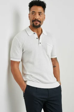 Heren Rails Hardy Poloshirt - Wit