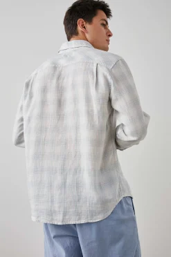 Heren Rails Havana Overhemd - Halo Turquoise Taffy