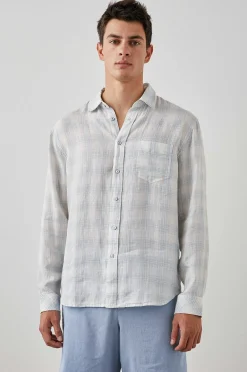 Heren Rails Havana Overhemd - Halo Turquoise Taffy